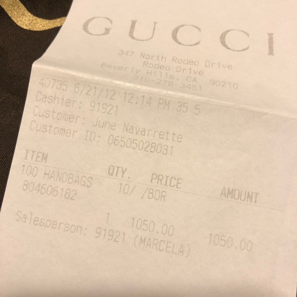 Never used Black Gucci Guccissima Hobo Handbag - Picture 7 of 8